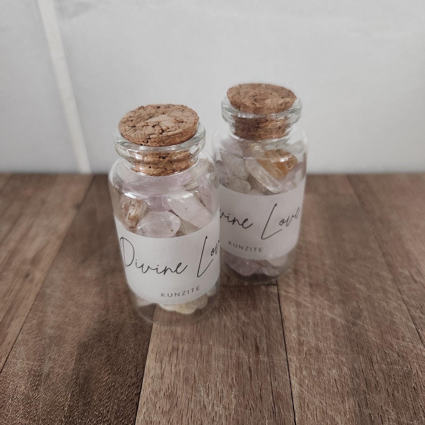 Assorted Crystals in Glass vial